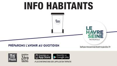 INFO HABITANTS Collecte des déchets - 1er mai