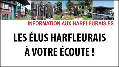 Les élus harfleurais à votre écoute !
