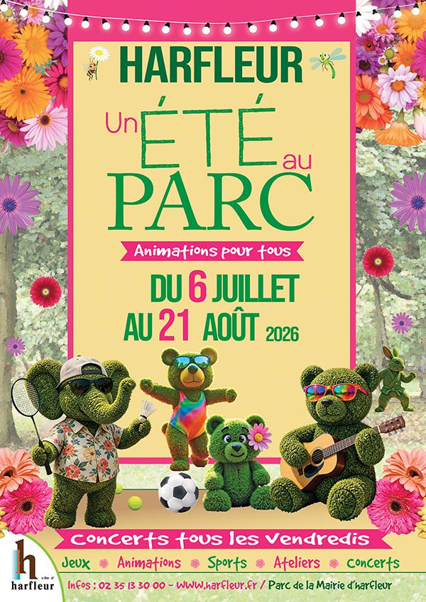 L'affiche "Un été au parc" 2026