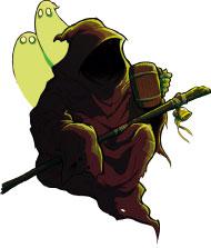 Ankou et fantômes ©R. Bostal Ankou et fantômes ©R. Bostal