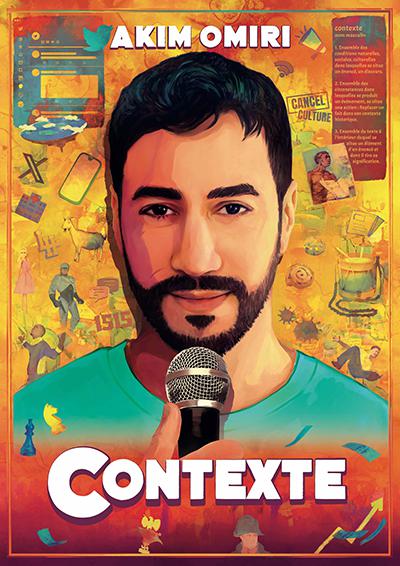 Affiche "Contexte" Akim Omiri