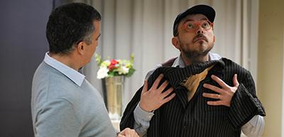 Le limier - Théâtre thriller Par La Compagnie Ici et Maintenant ©Cie Ici et Maintenant