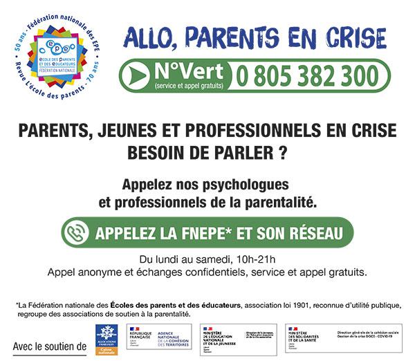 Allo, parents en crise