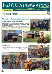 Lire l'écho des générations - Printemps 2025