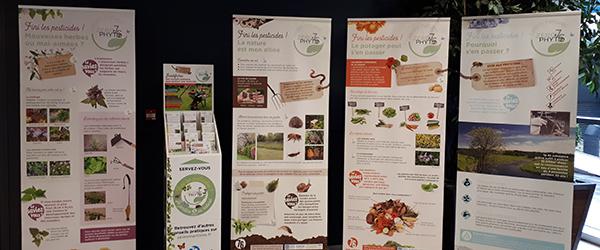 Exposition "Jardiner au naturel" à la bibliothèque