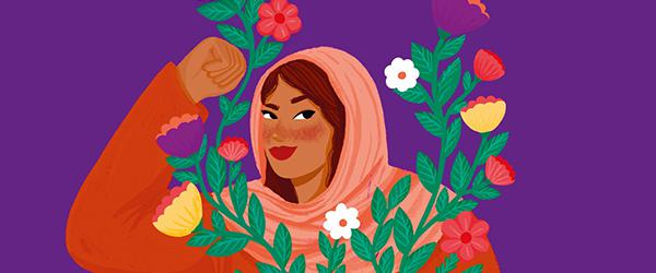 Exposition "Naître fille" à la bibliothèque Elsa Triolet