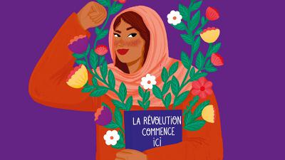 Exposition "Naître fille" à la bibliothèque Elsa Triolet