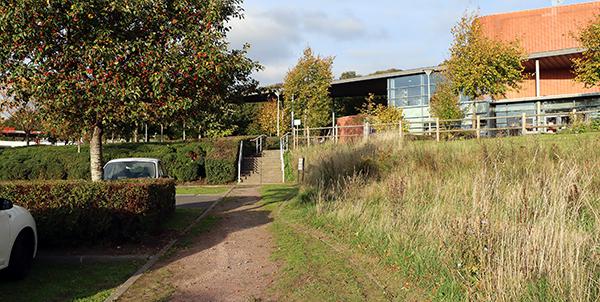 La Forge vue du parking