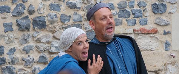 Guillaume et ses dames ©la Belle envolée - Spectacle déambulatoire par la Belle envolée