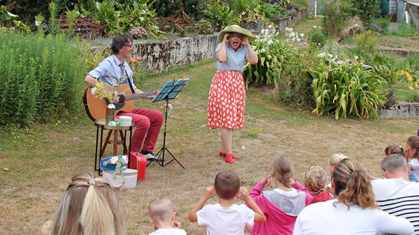 Contes en musique aux jardins