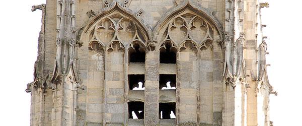 Visites - Le clocher de l'église Saint-Martin, Harfleur