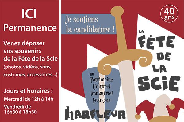 Panneau des permanences 