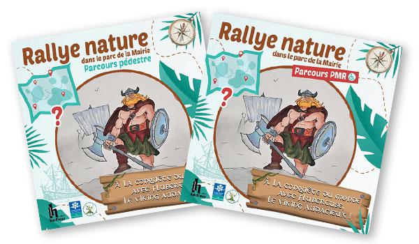 Rallye nature dans le parc de la Mairie 