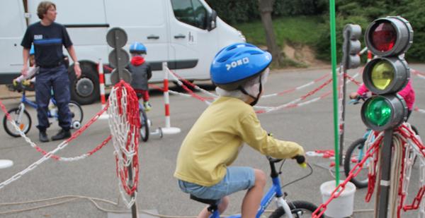 Prévention routière à l'école de Fleurville