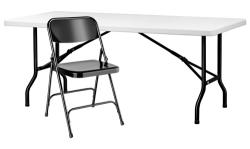 location de table et chaises pour les particuliers