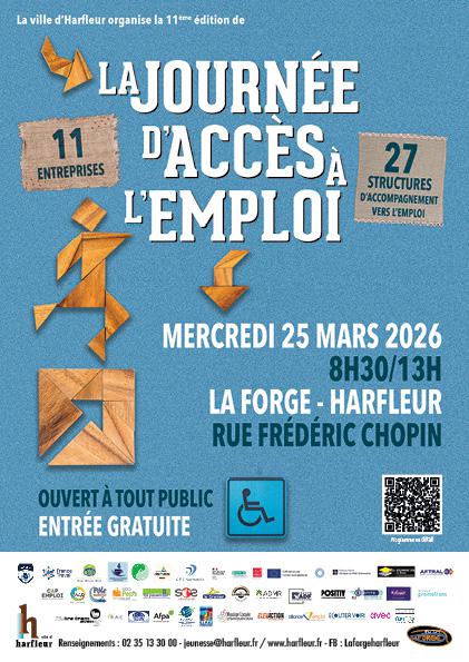 L'affiche de La Journée d'Accès à l'Emploi