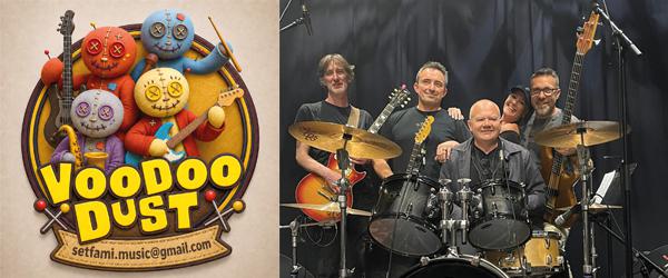 Voodoo Dust et Back In Track en concert le 17 juillet