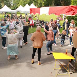 Un été au parc - juillet 2023 - Animation guinguette avec Melle Chante