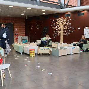 Les nouveaux locaux de la bibliothèque