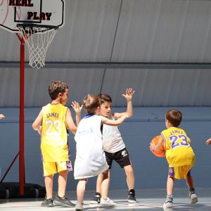 Tournoi de basket U7 2023 avec l'ALH Basket - gymnase R. Cance