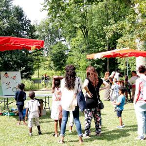 Le parc se met au vert - Journée du 13 juillet - Espace kermesse
