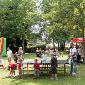 Le parc se met au vert - Journée du 13 juillet - Ping-pong