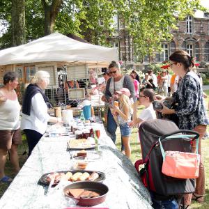 Le parc se met au vert - Journée du 13 juillet - Stands restauration