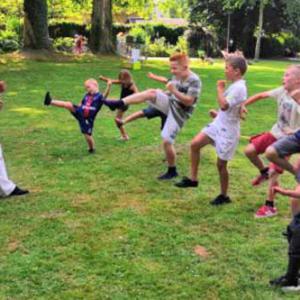 Le parc se met au vert - Karaté