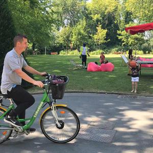 Le parc se met au vert - Vélo électrique LiA