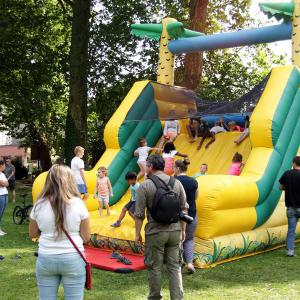 Le parc se met au vert - Journée du 13 juillet - Structures gonflables