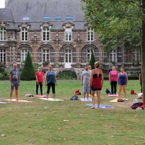 Le parc se met au vert - Le stage de pilate de la deuxième semaine d'août