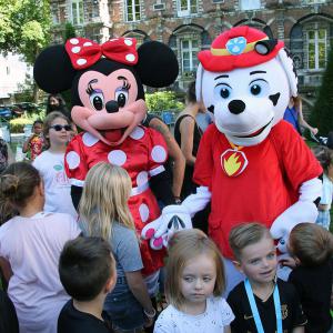 Animations été - Venue de mascottes à la Disco enfants