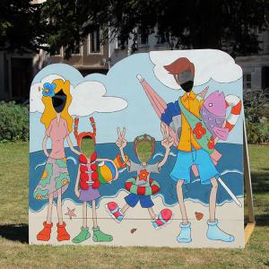 Un été au parc - Décorations ville - Passe tête