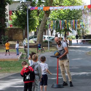 Un été au parc - Initiation basket avec l'ALH