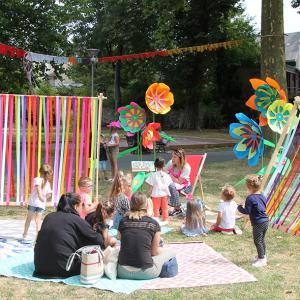 Un été au parc - Le tablier à histoires avec la bibliothèque Elsa Triolet