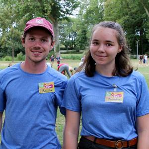 Un été au parc - Les animateurs du mois de juillet - Mathieu et Jade