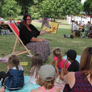 Un été au parc - Heure du conte avec la bibliothèque Elsa Triolet
