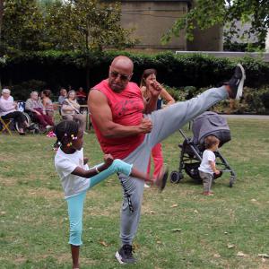 Un été au parc - Initiation karaté avec l'ASHB