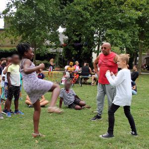 Un été au parc - Initiation karaté avec l'ASHB
