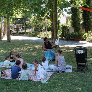 Un été au parc - Heure du conte avec la bibliothèque Elsa Triolet