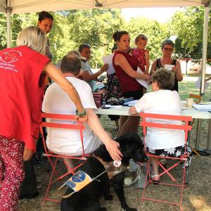 Un été au parc - Atelier de sensibilisation à la déficience visuelle avec Point de Mire