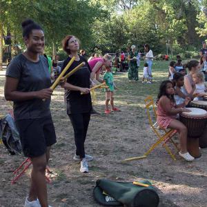 Un été au parc - Danse et percussions africaines avec l'ASHB