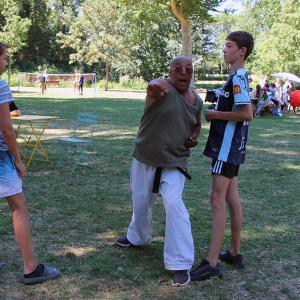Un été au parc - Initiation karaté avec l'ASHB