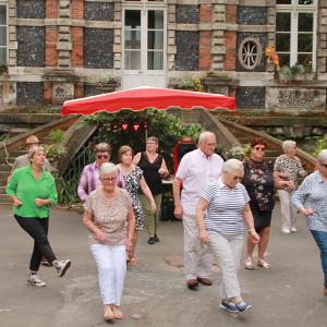 Un été au parc - août 2023- Animation guinguette avec Melle Chante