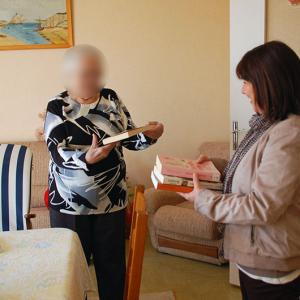 Le portage de livre à domicile