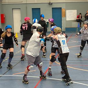 Roller Derby 2023 avec le Havre Roller Derby - complexe sportif M. Thorez