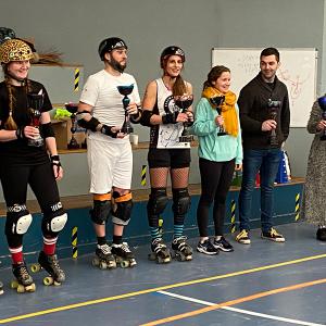 Roller Derby 2023 avec le Havre Roller Derby - Remise des trophées - complexe sportif M. Thorez