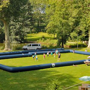 Un été au parc 2023 - Initiation rugby avec le Hac rugby