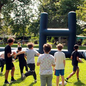 Un été au parc 2023 - Initiation rugby avec le Hac rugby