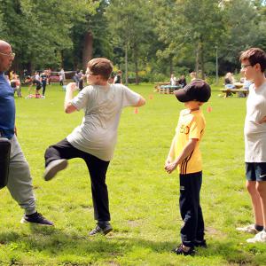 Un été au parc 2023 - Initiation karaté avec l'ASHB
